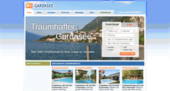 Desktop Screenshot of my-gardasee.de